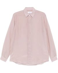 Lardini - Concealed-Placket Long-Sleeve Shirt - Lyst