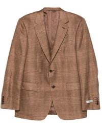 Canali - Long Sleeve Blazer - Lyst