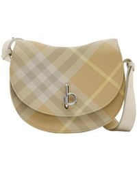 Burberry - Medium Rocking Horse Checkered Shoulder Bag - Lyst