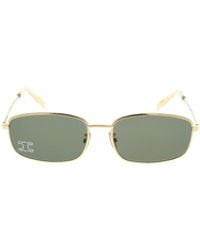 Celine - Logo Sunglasses - Lyst