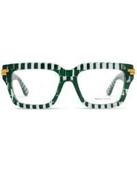 Bottega Veneta - Eyewear Square Frame Glasses - Lyst