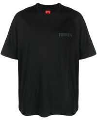 Ferrari - T-Shirt With Round Neck And Short Sleeves - Lyst