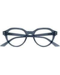Gucci - Eyewear Round Frame Glasses - Lyst