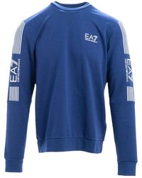 EA7 - Logo Sweater - Lyst