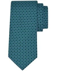 Ferragamo - Link Print Silk Tie - Lyst