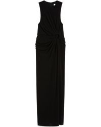 Sportmax - Saletta Cutout Crêpe Jersey Maxi Dress - Lyst