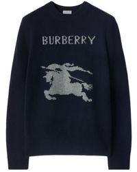 Burberry - Round-Neck Knitwear - Lyst