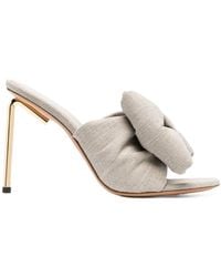 Off-White c/o Virgil Abloh - Bow-Detail Open-Toe Sandals - Lyst