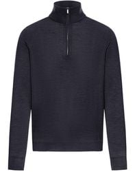 Zanone - Zip Slim Sweater - Lyst