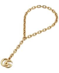 Gucci - Gg Marmont Pendant Chain Necklace - Lyst