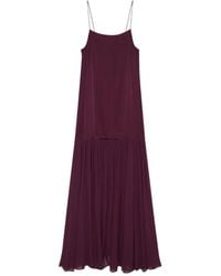 Anine Bing - Clementine Pleated-Skirt Maxi Dress - Lyst