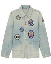 KENZO - Travel Denim Jacket - Lyst