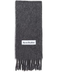 Acne Studios - Fringed Scarf - Lyst