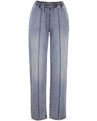 Fabiana Filippi - Elastic-Waist Denim Pants - Lyst