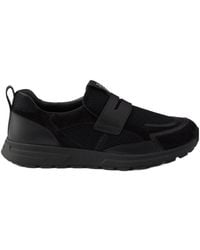 Prada - Prax Mesh Fabric And Leather Loafers - Lyst