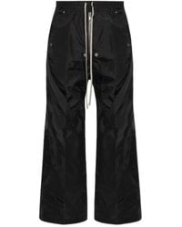 Rick Owens - Strapped Wide-Leg Pants - Lyst