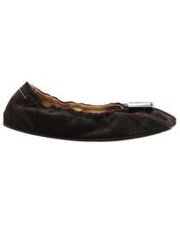 MM6 by Maison Margiela - Anatomic Travel Ballerinas - Lyst