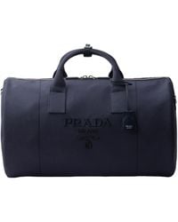 Prada - Canvas Duffle Bag - Lyst