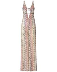 Missoni - Sleeveless Zigzag-Knit Jumpsuit - Lyst