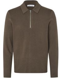 Samsøe & Samsøe - Half-Zip Polo Shirt - Lyst