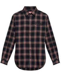 DIESEL - S-Simply Checked Shirt - Lyst