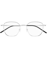 Saint Laurent - Eyewear Square Frame Glasses - Lyst