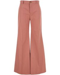 Chloé - Chloé Flared Tailored Pants - Lyst