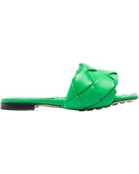 Bottega Veneta - The Lido Flat Sandals - Lyst
