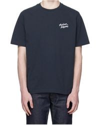 Maison Kitsuné - Maison Kitsuné Handwriting Comfort T-Shirt - Lyst
