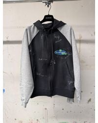 Balenciaga - Raglan Oversized Zip-Up Hoodie - Lyst