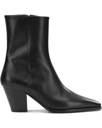 Aeyde - Hedvig Leather Leather Rubber Boots - Lyst