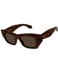 Alaïa - Alaïa Cat-Eye Frame Sunglasses - Lyst