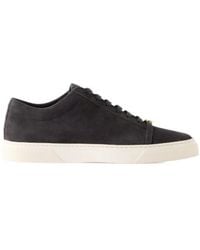 Jennifer Chamandi - Embellished Suede Sneakers - Lyst