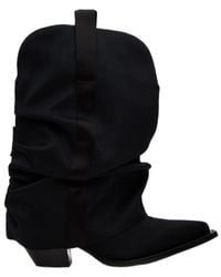 R13 - Chunky Sleeve Cowboy High-Heeled Boots - Lyst