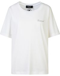 DSquared² - Cotton T-Shirt - Lyst