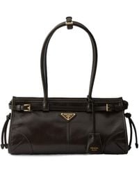 Prada - Bonnie Medium Leather Bag - Lyst