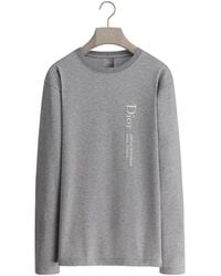 Dior - Alps Montaigne Long-Sleeved T-Shirt, Relaxed Fit - Lyst
