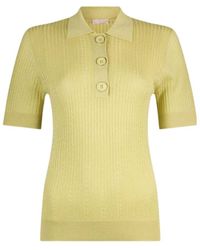 Liu Jo - Buttoned Polo Shirt - Lyst