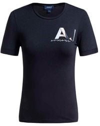 Armani Jeans - Logo T-Shirt - Lyst