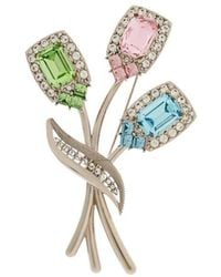 Dolce & Gabbana - Sartoria Floral Embellished Brooch - Lyst