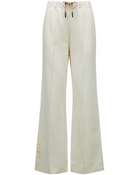 Moncler - Grenoble Logo Embroidered Drawstring Pants - Lyst