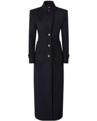 Pinko - Button-Up Single-Breasted Coat - Lyst