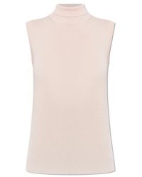 Max Mara - Sportmax Eschimo Turtleneck Sleevesless Jumper - Lyst