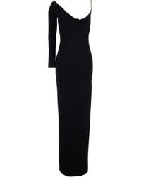 Elisabetta Franchi - Long Dress V-Neck - Lyst