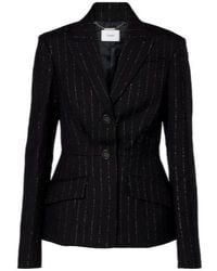 Erdem - Pinstripe Wool Blazer - Lyst