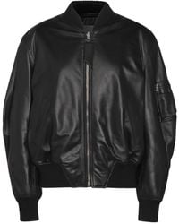 The Attico - Leather Jackets - Lyst