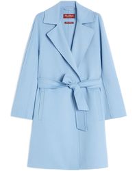 Max Mara - Studio Ajaccio Belted Coat - Lyst