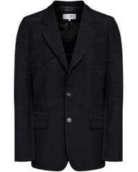 MM6 by Maison Margiela - Single-Breasted Blazer - Lyst