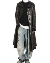 Ann Demeulemeester - Tristan Cable Knit Ladder Stich Crew Neck Sweater - Lyst