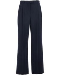 The Row - Virgil Pleated Wide-Leg Pants - Lyst
